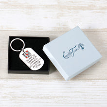 Load image into Gallery viewer, Valentines Day Gifts Keychain for Boyfriend Girlfriend Anniversary Birthday Wedding Gifts for Husband Wife Bride Bridegroom Naughty Keychain Funny Couples Key Ring I Promise to Always Be by Your Side
