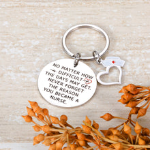Load image into Gallery viewer, Nurse Gifts for Women Men Nurses Week Gifts Keychain for Medical Students Nurse Practitioner Inspiration Graduation Gifts for Friends Coworkers RN LPN Nursing Graduation Student
