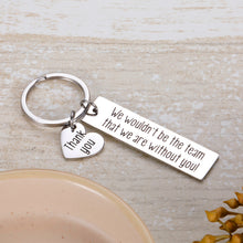 Load image into Gallery viewer, Boss Coworker Gifts Office Keychain for Supervisor Leader Retirement Leaving Appreciation Thank You Gift Going Away Goodbye Keyring for Colleague Farewell Birthday Christmas Gifts
