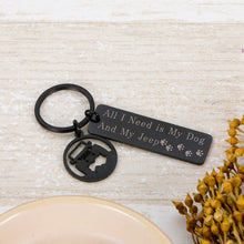 Load image into Gallery viewer, Jeep Dog Lover Keychain gifts for Dog Lover Women Men Gifts for Jeep Owner Accessories Enthusiasts All I Need Is My Jeep and My Dog Key Ring for Valentine&#39;s Mother&#39;s Father&#39;s Day Gift
