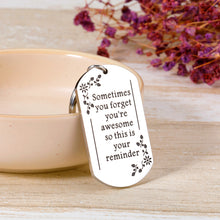 Load image into Gallery viewer, Inspirational Gifts Keychain for 2021 Seniors Students University College High School Graduates Graduation Gifts Keychain for Him Her Best Friends Son Daughter Encouragement Keyring
