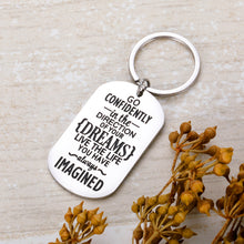 Load image into Gallery viewer, Inspirational Graduation Keychain Best Friend High School 2021 Graduates Students from Mom Dad Teacher Birthday Christmas Women Men Teen Boys Girls Motivational Jewelry Charm Keyring
