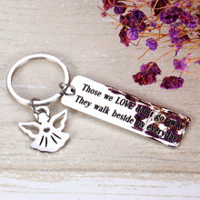 Load image into Gallery viewer, Memorial Keychains for Loss of Loved One Sympathy Gift for Loss of Father Mother Brother Sister Daughter Son Remembrance Grandma Grandpa for Grieving Friends Family
