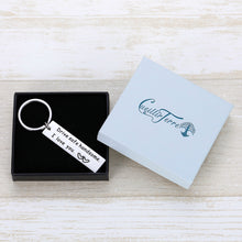Load image into Gallery viewer, Drive Safe Handsome Funny Keychain Gifts for teenage adult Son Daughter from Wife Girlfriend for New Driver Birthday Graduation Key Chain Christmas Valentine&#39;s Day Keyring Jewelry Pedant men women
