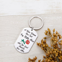 Load image into Gallery viewer, Birthday Funny Keychain gifts for women wife Mom Presents A Wise Women Once Said Inspirational Key Chain Retirement Christmas Novelty Gifts for Best Women Friend Coworker Daughter Mothers day
