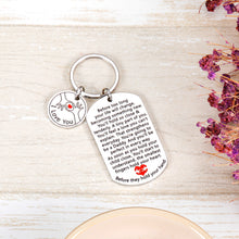 Load image into Gallery viewer, Dad to Be Fathers Day GIF Keychain for Men New Daddy Gifts Baby Shower Gifts Pregnancy Announcement Gifts for Him Daddy First Time Dad Gifts Key Ring
