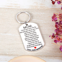 Load image into Gallery viewer, Mothers Day Gift Keychain for Mom from Daughter Son Bonus Mom Step Mom Gifts Key Ring from Husband Kids for Birthday Christmas Wedding Gifts Jewelry

