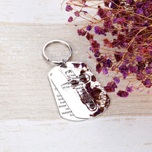 Load image into Gallery viewer, Bible Verse Keychain for Wife Husband Brother Sister Nephew Niece Lords Prayer Cross keychain Family Gif for Father Mother Grandson Granddaughter for Engagement Gathering Baptism
