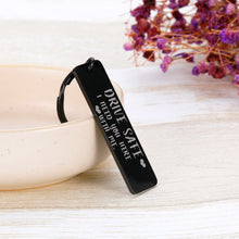 Load image into Gallery viewer, Husband Keychain Birthday Gift For Husband Wife Boyfriend Girlfriend Fiance Couple Keychains Jewelry Couple Birthday Christmas Wedding Anniversary Valentines Gifts I Love You Keyring Black
