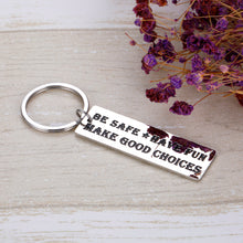 Load image into Gallery viewer, Funny New driver keychain for Teen Girls Boys New College Student Gifts High School Graduation Keychain for Daughter Son Going Away Birthday Gif for Her Him Christmas Gif Jewelry
