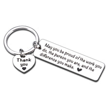 Load image into Gallery viewer, Colleague Appreciation Gifts Keychain for Coworker Employee Staff Men Women Boss Thank You Key Chain for Retirement Promotion Farewell Party Birthday Work Team Gifts Office Gifts for Goodbye Christmas

