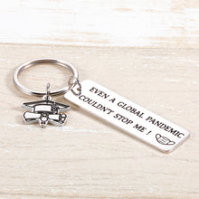 Load image into Gallery viewer, Funny Graduation Keychain Gifts for Her Him Class of 2021 Senior High School College Graduation Keyring for Boys Girls Daughter Son Teens Graduates
