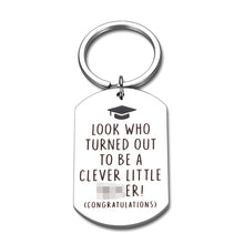 Load image into Gallery viewer, 2022 Graduation Gifts for Her Him University College Middle High School Students Funny Grads Gift Keychain for Son Daughter Teens from Mom Dad Teachers Birthday Prom Christmas Graduate Key Chain Gifts
