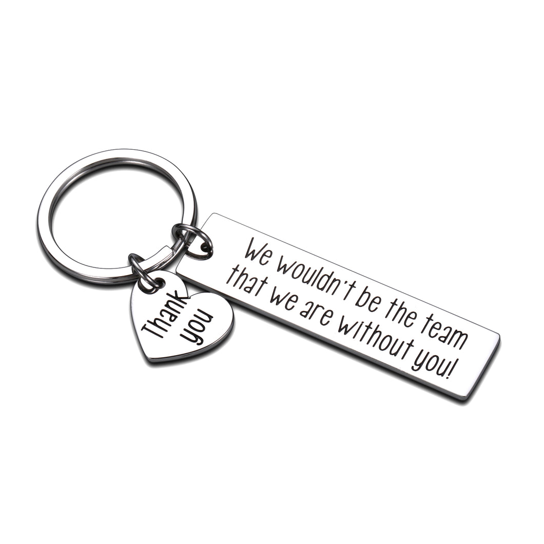 Boss Coworker Gifts Office Keychain for Supervisor Leader Retirement Leaving Appreciation Thank You Gift Going Away Goodbye Keyring for Colleague Farewell Birthday Christmas Gifts
