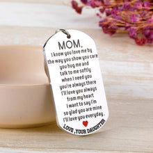 Load image into Gallery viewer, Mothers Day Gift Keychain for Mom from Daughter Son Bonus Mom Step Mom Gifts Key Ring from Husband Kids for Birthday Christmas Wedding Gifts Jewelry
