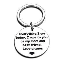 Load image into Gallery viewer, Mom Appreciation Gifs Appreciation Keychain for Mom Mother Stepmother from Daughter Son Kids Mother of the Bride Mothers Day Wedding Valentines Birthday Gifs for Women Parent Best Friend
