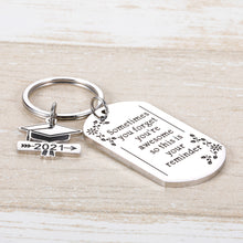 Load image into Gallery viewer, Inspirational Gifts Keychain for 2021 Seniors Students University College High School Graduates Graduation Gifts Keychain for Him Her Best Friends Son Daughter Encouragement Keyring
