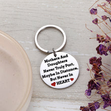 Load image into Gallery viewer, Daughter Keychain Keyring Inspirational Family Gifts from Mom Dad Father Mother for Daughter Son Women Girls Granddaughter Grandson Her Sentimental Keychain Birthday Graduation Gifs Keyring
