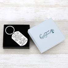 Load image into Gallery viewer, Valentines Day Gifts Keychain Husband Wife Girlfriend Boyfriend Fiance Her Him Anniversary Wedding Birthday Couple Gift when I Tell You I Love You Jewelry Keyring Birthday for Men Women
