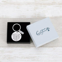 Load image into Gallery viewer, Boss Appreciation Gift Keychain for Supervisor Leader Manager Thank You Mentor Retirement Leaving Birthday Christmas Gifts Goodbye Leaving Gift Keyring for Coworker Colleague Women Men
